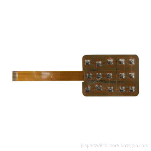 Single-sided FPC with Keys and Adhesive